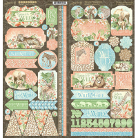 Graphic 45 Wild & Free 12x12 Inch Collection Pack (4502405)